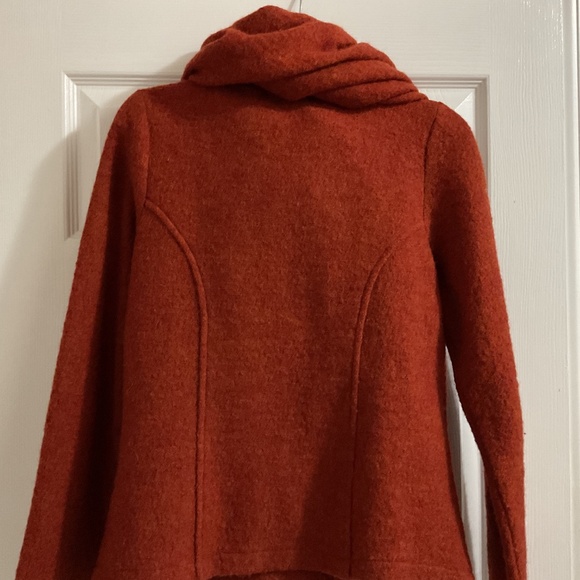 Women’s Willi Smith Boiled Wool Double-breasted Shawl Collar Jacket, M - Picture 7 of 7